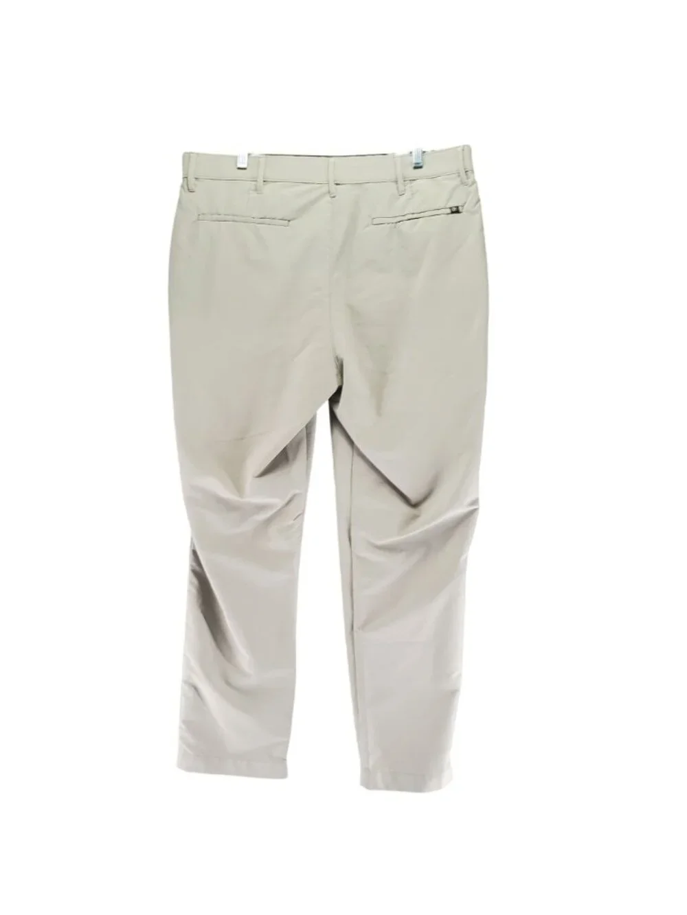 Banana Republic Pants Mens 36x30 Tan Polyester Flat Front Slacks